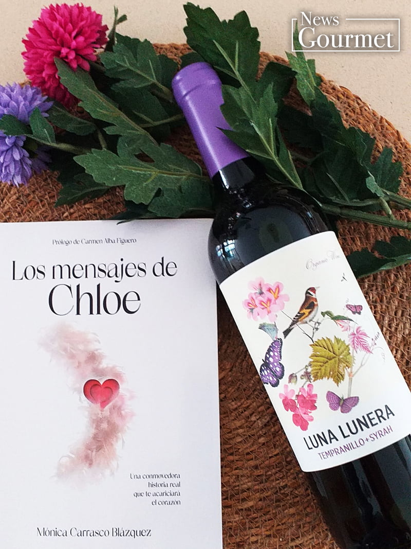 Qué libro me bebo | Los Mensajes de Chloe | Luna Lunera Tempranillo Syrah 2019